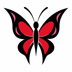 Obraz premium Butterfly logo vector art