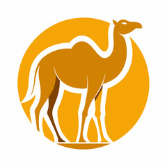 Alphabet camel Monogram logo