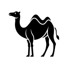 camel silhouette vector illustration art