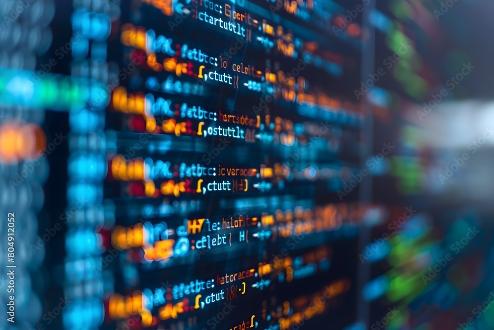 Poster innovative htmx web design showcasing cutting edge code language
