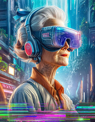 grandmother cyber view