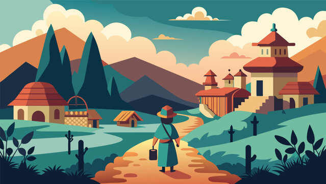 Wandering through an ancient village stepping back in time and experiencing the simple way of life..