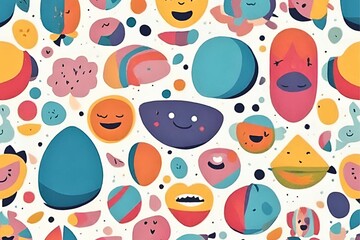 Colorful background for art work