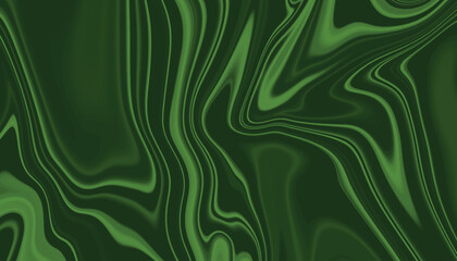 Abstract liquid waves background. Background with waves. Green liquify background.