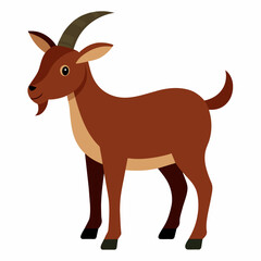 Goat Vector art illustration (4)