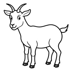 Goat Vector art illustration (10)