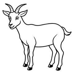 Goat Vector art illustration (13)
