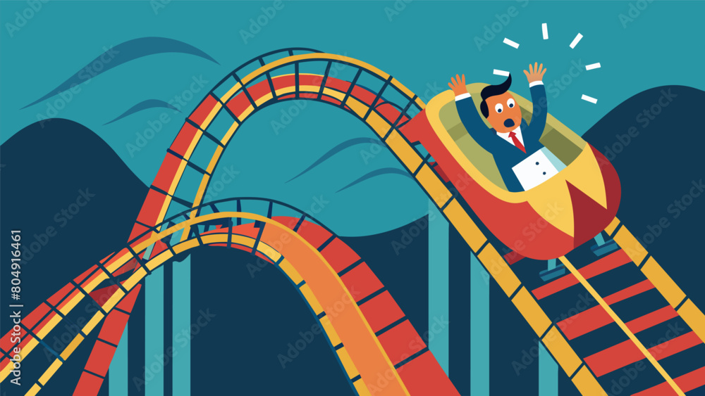Aufkleber the coasters speed and intensity are constantly changing keeping riders on their toes and unable to 