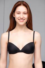 Obraz premium Woman model test. Snapshot for model