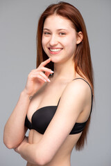 Woman model test. Snapshot for model