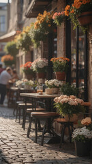 cafe in the city