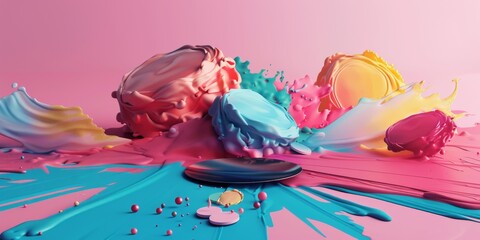 3D Graphic and Visual Designs: A Palette of Possibilities