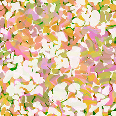 Abstract geometric multicolor marled layered background Сolorful marbling effect Light delicate spring colors