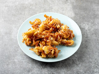 fried crab on a plate
