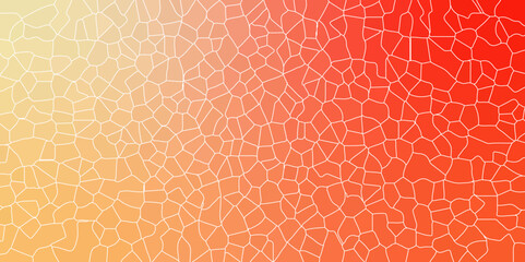Colorful broken glass effect vector design mosaic tiles full of colors gradient effect	
