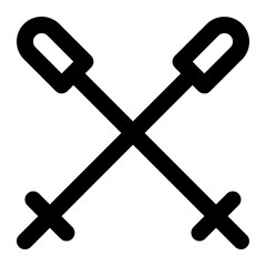 Skiing Poles icon