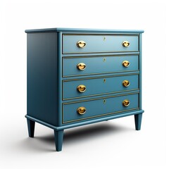 Chest of drawers blue