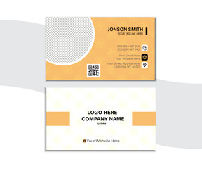 Simple Business card Design template