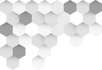 hexagon concept design abstract technology background vector EPS10