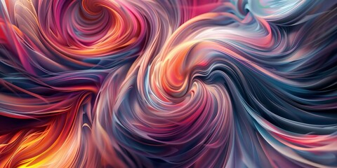A vibrant and dynamic swirl of colorful patterns, creating a visually striking background design. The swirls intertwine and twist in a mesmerizing display of artistry and creativity