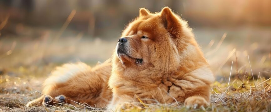 The Chow Chow is a breed of dog, originally from northern China, where it is called Sunshi Quan which means a plump lion dog.