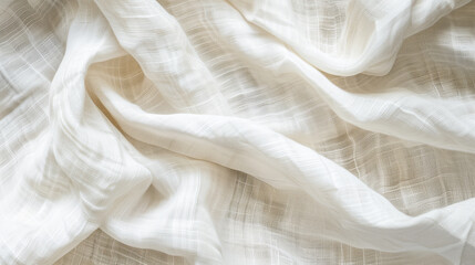 Light luxury fabric on wave pattern. Abstract background art.