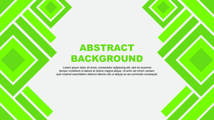 Abstract Background Design Template. Abstract Banner Wallpaper Vector Illustration. Light Green