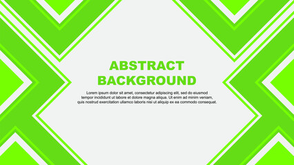 Abstract Background Design Template. Abstract Banner Wallpaper Vector Illustration. Light Green Vector