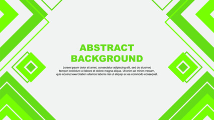Abstract Background Design Template. Abstract Banner Wallpaper Vector Illustration. Light Green Background