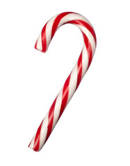 Realistic red candy cane
