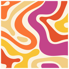 Retro Psychedelic Pattern