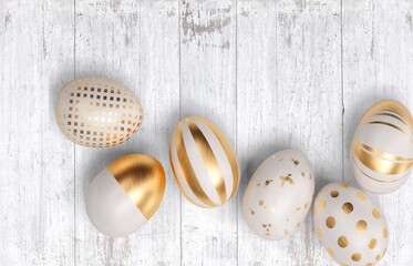 Beautiful decorations pieces or eggs 