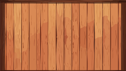 Wood and striped brown frame design Vector illustration