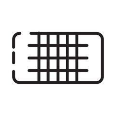 Bandage Equipment Gauze Line Icon