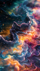 Harmonizing Celestial Frequencies:A Captivating Cosmic Visualization