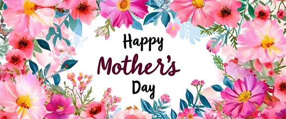 Happy Mother's Day: Text Graphics


