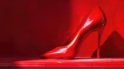 Bold Steps: The Power of a Red High Heel