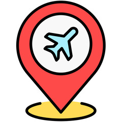 Location And Navigation Colored Icon Pack