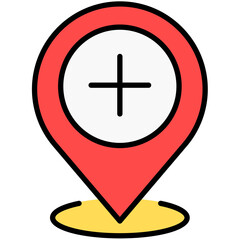 Location And Navigation Colored Icon Pack