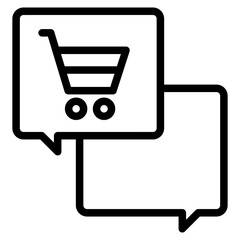 Shopping cart vector icon, 