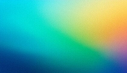 Obraz premium Vibrant and grainy rainbow gradient texture suitable for creative designs