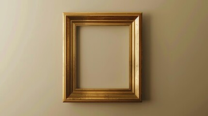 Enhance the realism of this image by adding a beveled matte and a distressed gold frame with subtle grain and lighting.