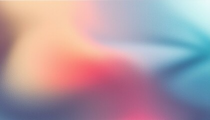 Fototapeta premium Abstract vibrant color flow abstract grainy background pink blue purple red noise texture summer banner header poster design