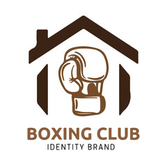 Boxing logo design vector file for graphic designer or web developer