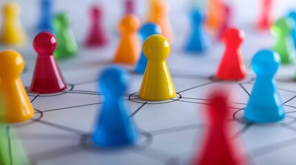 Collaborative business strategies leveraging networks creating opportunities team collaboration hyper realistic 