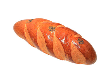 German loaf with poppy seeds