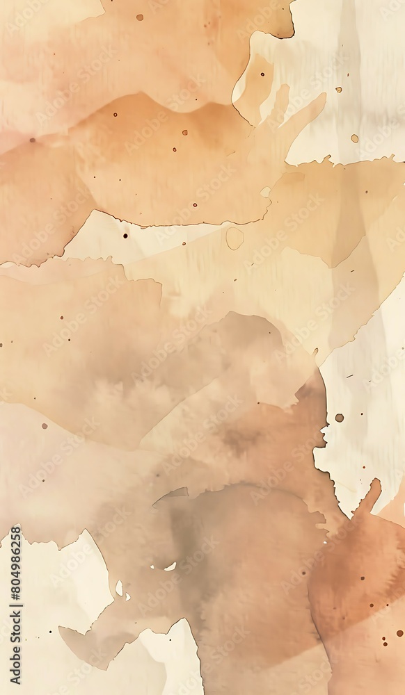Poster abstract watercolor on paper texture can use as background