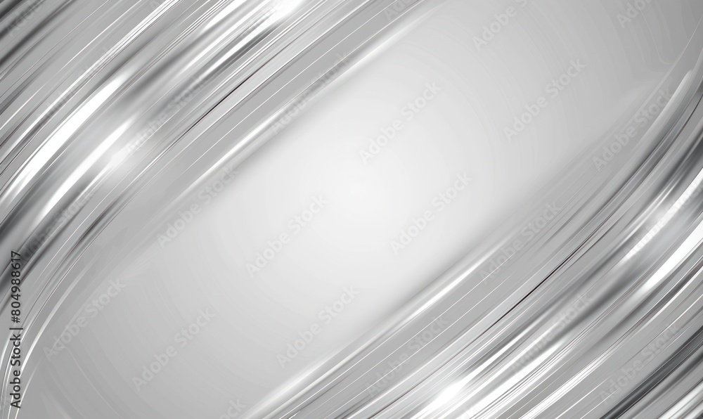 Poster silver border frame simple abstract background. backdrop for design and texts