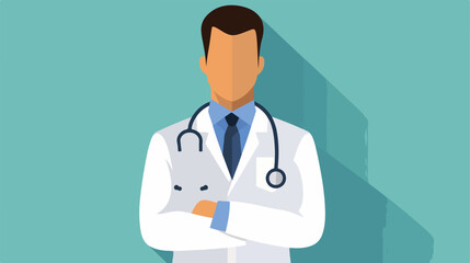 Medical doctor icon image Vector illustration.