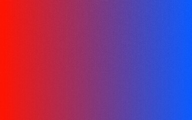 blue red , template empty space , grainy noise grungy texture color gradient rough abstract background shine bright light and glow